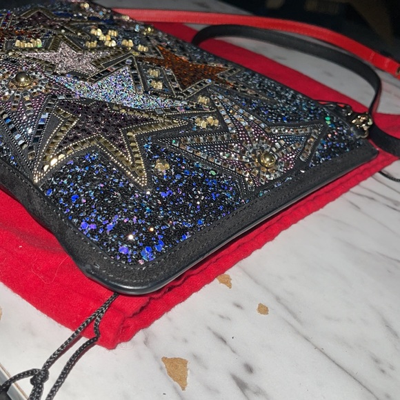 🍎SOLD🍎100% Christain Louboutin clutch with sparkles gorgeous pristine condition. - Picture 5 of 10